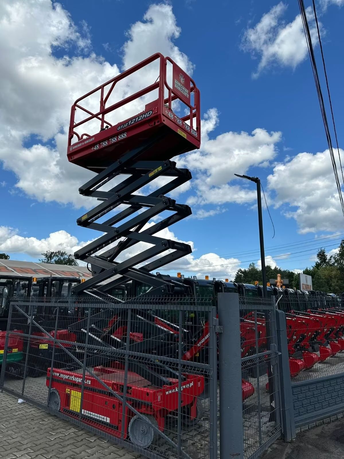 Nacelle ciseaux GTJZ0808HD 10M